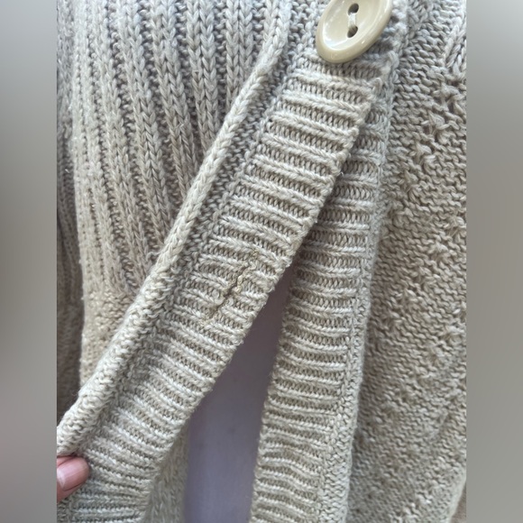 Kim Rogers XL Cozy Cream Button-Up Women's Cardigan Sweater - Picture 5 of 7